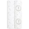 Aden+anais™ Musslin Pucktuch 2er-Pack Blushing Bunnies