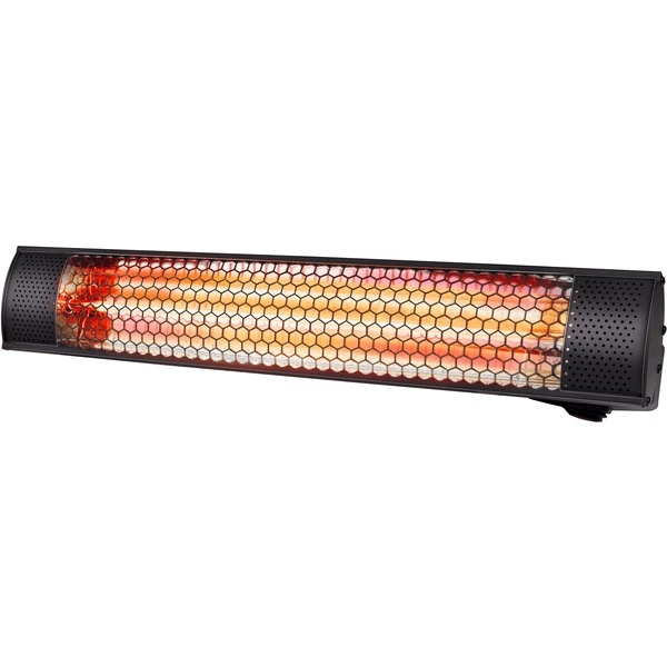 Alpina® Heizstrahler 2000W Schwarz Gold 1 Alpina® Heizstrahler 2000W Schwarz Gold