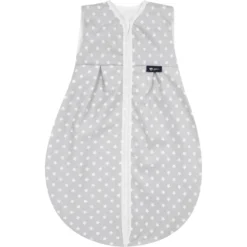Alvi Kugelschlafsack - Molton Stars Silber 70 - 110 Cm