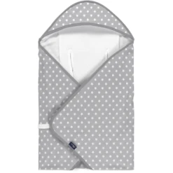 Alvi® Reisedecke Light Stars Silber 80 X 80 Cm