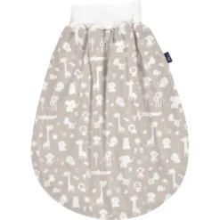 Alvi® Schlupf-Mäxchen Light XL Zootiere Taupe