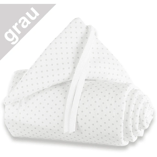 Babybay Nestchen Piqué Maxi Punkte Perlgrau 168 X 24 Cm 1 Babybay Nestchen Piqué Maxi Punkte Perlgrau 168 X 24 Cm