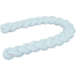 Babybay® Nestchenschlange Geflochten Aqua / Alle Modelle