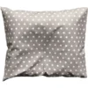 BabyDorm Kissen Jonna Grau Mit Weißen Sterne