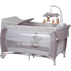 BabyGO Reisebett Sleeper Delux - Beige