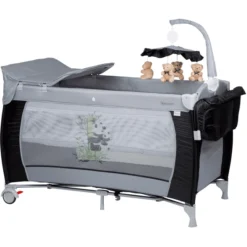 BabyGO Reisebett Sleeper Delux - Black