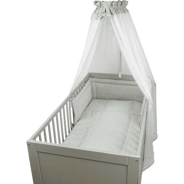 Be Be 's Collection Bett Set 3tlg. Grau 1 Be Be 's Collection Bett Set 3tlg. Grau