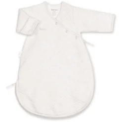BEMINI Schlafsack 0-1 Monat Pady Quilted Jersey Tog 1.5 Helles Beige Melange