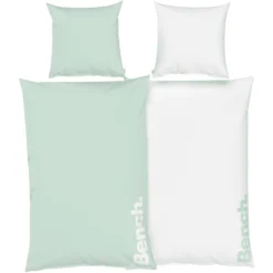 Bench. Bettwäsche Pastel Colours Grün 135 X 200 Cm