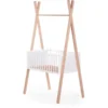 CHILDHOME Tipi Wiege 50 X 90 Cm + Kleiderständer