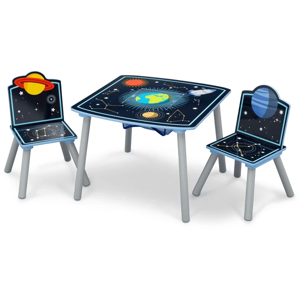 Delta Children Space Adventures Aufbewahrungstisch- Und Stuhlset 1 Delta Children Space Adventures Aufbewahrungstisch- Und Stuhlset