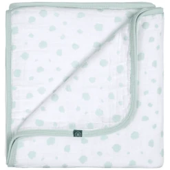 Emma & Noah Kuscheldecke Punkte Mint 75 X 95 Cm