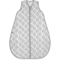 Emma & Noah Schlafsack 0,5 TOG Rauten Grau