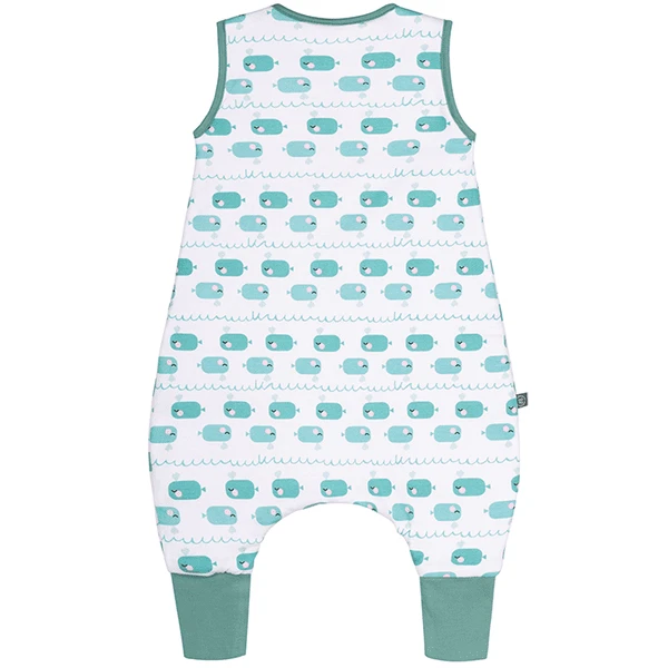 Emma & Noah Schlafsack Mit Füßen Wal Blau TOG 2.5 2 Emma & Noah Schlafsack Mit Füßen Wal Blau TOG 2.5 – Bild 2