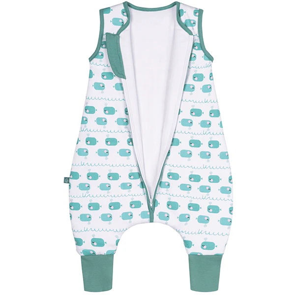 Emma & Noah Schlafsack Mit Füßen Wal Blau TOG 2.5 4 Emma & Noah Schlafsack Mit Füßen Wal Blau TOG 2.5 – Bild 4