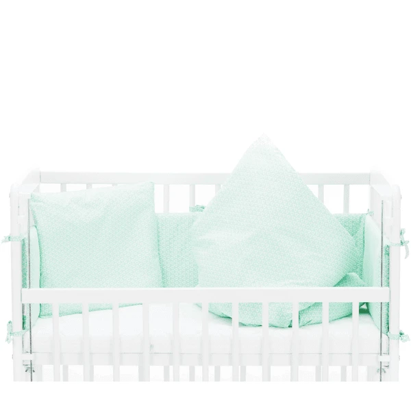 Fillikid Bettset Luxe Für Bett Nino Mint Triangle 1 Fillikid Bettset Luxe Für Bett Nino Mint Triangle