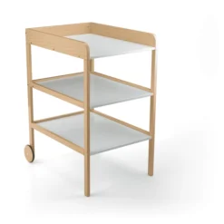 Geuther Wickelregal Clarissa XL Natur Weiß