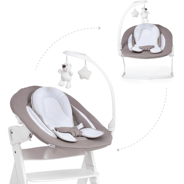 Hauck Babyaufsatz Alpha Bouncer 2in1 Deluxe Sand 1 Hauck Babyaufsatz Alpha Bouncer 2in1 Deluxe Sand