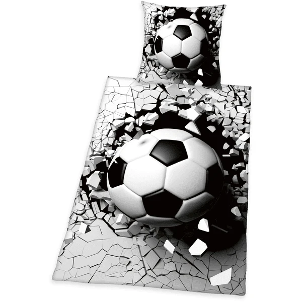 HERDING Bettwäsche 3D Fußball 135 X 200 Cm 1 HERDING Bettwäsche 3D Fußball 135 X 200 Cm
