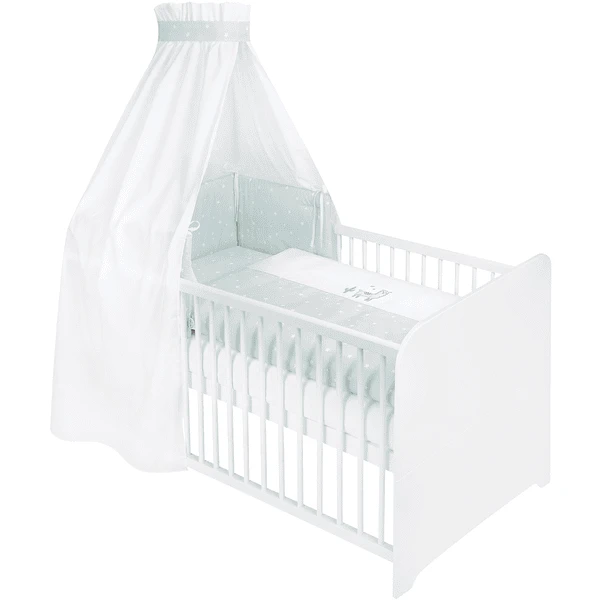 JULIUS ZÖLLNER Bettset 3-tlg. Lama/Star Mint 1 JULIUS ZÖLLNER Bettset 3-tlg. Lama/Star Mint