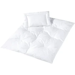 JULIUS ZÖLLNER Kindersteppbett-Set Feder-Daune 40 X 60 Cm / 100 X 135 Cm