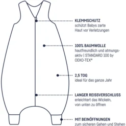 JULIUS ZÖLLNER Schlafsack Jumper Shiny Stars -Babyprodukte julius zoellner schlafsack jumper shiny stars a385642 7