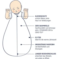 JULIUS ZÖLLNER Schlafsack Organic Raute -Babyprodukte julius zoellner schlafsack organic raute a386603 6