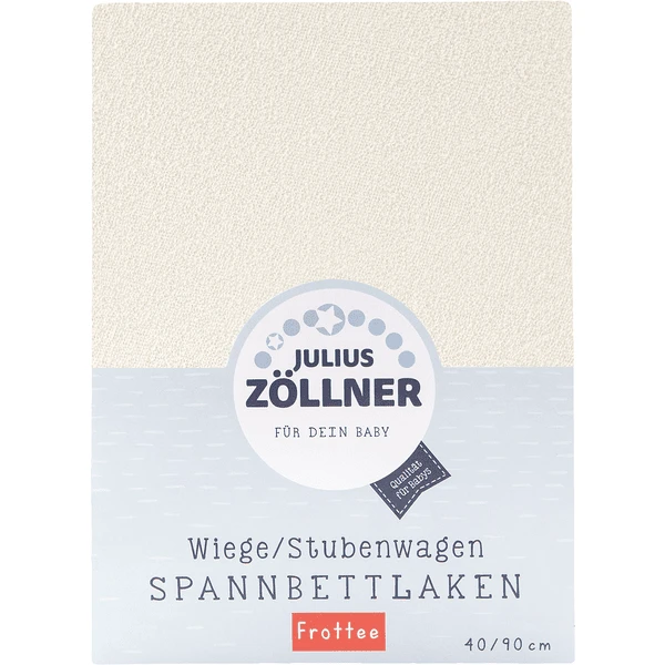 JULIUS ZÖLLNER Spannbetttuch Frottee Für Wiege Ecru 1 JULIUS ZÖLLNER Spannbetttuch Frottee Für Wiege Ecru