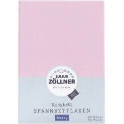JULIUS ZÖLLNER Spannbetttuch Jersey Rosa