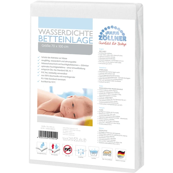 JULIUS ZÖLLNER Wasserdichte Betteinlage 70 X 100 Cm 1 JULIUS ZÖLLNER Wasserdichte Betteinlage 70 X 100 Cm