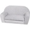Knorr Toys® Kindersofa Cosy Geo Grey