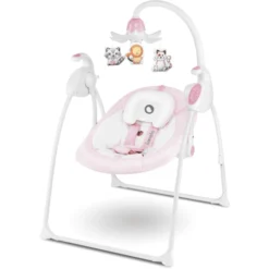 Lionelo Babywippe Robin Pink