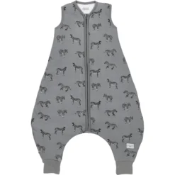 Meyco Schlafsack Jumper Zebra Animal Grau