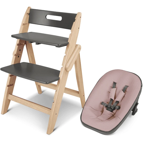 Moji Hochstuhl Yippy Inklusive Neugeborenenaufsatz Stone Rose 1 Moji Hochstuhl Yippy Inklusive Neugeborenenaufsatz Stone Rose