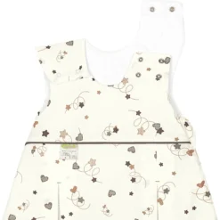 ODENWÄLDER Primaklima Jersey-Schlafsack Looping Hearts Rust-brown -Babyprodukte odenwaelder primaklima jersey schlafsack looping hearts rust brown a414141 2