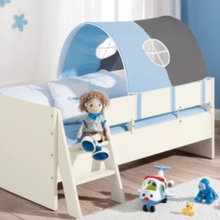 PAIDI Spielzelt Hellblau / Anthrazit