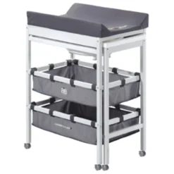 Roba Bade-Wickel-Kombi Rock Star Baby, Grau