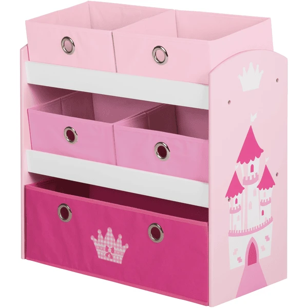 Roba Spielregal Krone, Rosa 1 Roba Spielregal Krone, Rosa