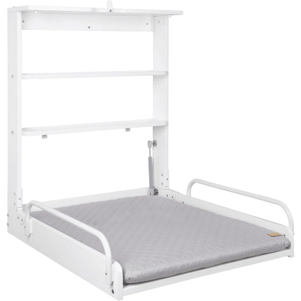 Roba Wandwickelregal Inkl. Wickelauflage Style Weiß 1 Roba Wandwickelregal Inkl. Wickelauflage Style Weiß