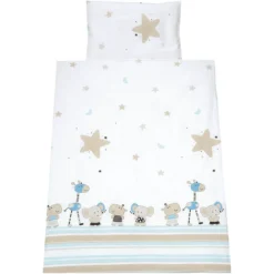 Schardt Bettwäsche 2-teilog 100 X 135 Cm Banjo Blau