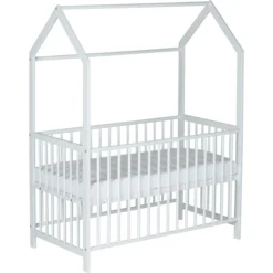 Schardt Hausbett Micky Weiß Lackiert 60x120cm