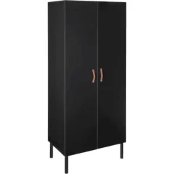 Schardt Kleiderschrank Melody Black 2-türig