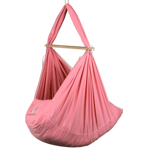 SCHMUSEWOLKE Baby Federwiege Inklusive Schafwoll-Matratze Mauve 1 SCHMUSEWOLKE Baby Federwiege Inklusive Schafwoll-Matratze Mauve