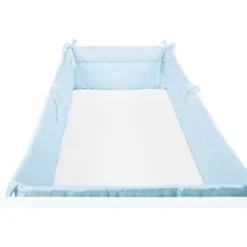 SONNE Rundumnestchen Uni 32x420cm Blau