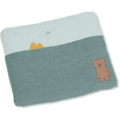 Sterntaler Wickelauflagenbezug Ben Mittelgrün