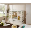TiCAA Hausbett Mini Mit Zusatzbett Safari