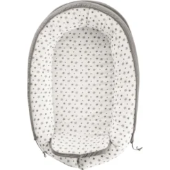 Träumeland HOME - Das Atmende Nest Sterne Grau